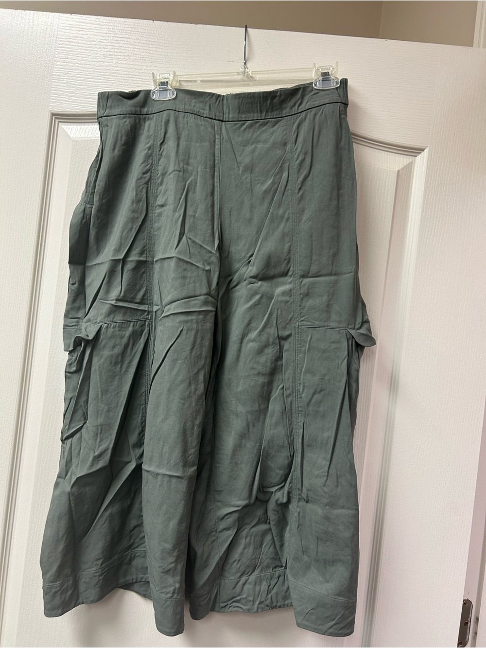 lululemon athletica Olive Green Wide-Leg Cargo Pants